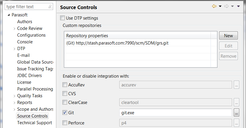 Parasoft C/C++test Professional 2020.2 for Visual Studio (Japanese) > Connecting to Source Control > image2020-1-3_16-44-43.png