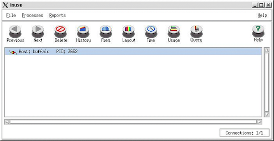 Insure++ 2021.1 > Running Inuse on Unix > insure-inuse-gui-unix.png