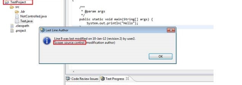 Parasoft C/C++test Professional 2021.1 (Eclipse) > Adding a Custom Source Control Integration > image2020-1-13_16-16-33.png