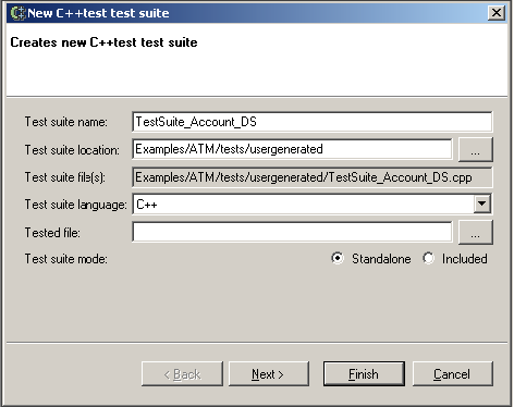Parasoft C/C++test Professional 2020.2 for Visual Studio (Chinese) > Exercise 12 - Using Data Sources in Unit Tests > newVS.png