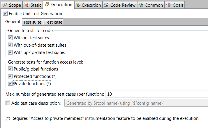 Parasoft C/C++test Professional 2020.2 for Visual Studio (Chinese) > Exercise 13 - Generating Unit Tests Using Factory Functions > generation.png